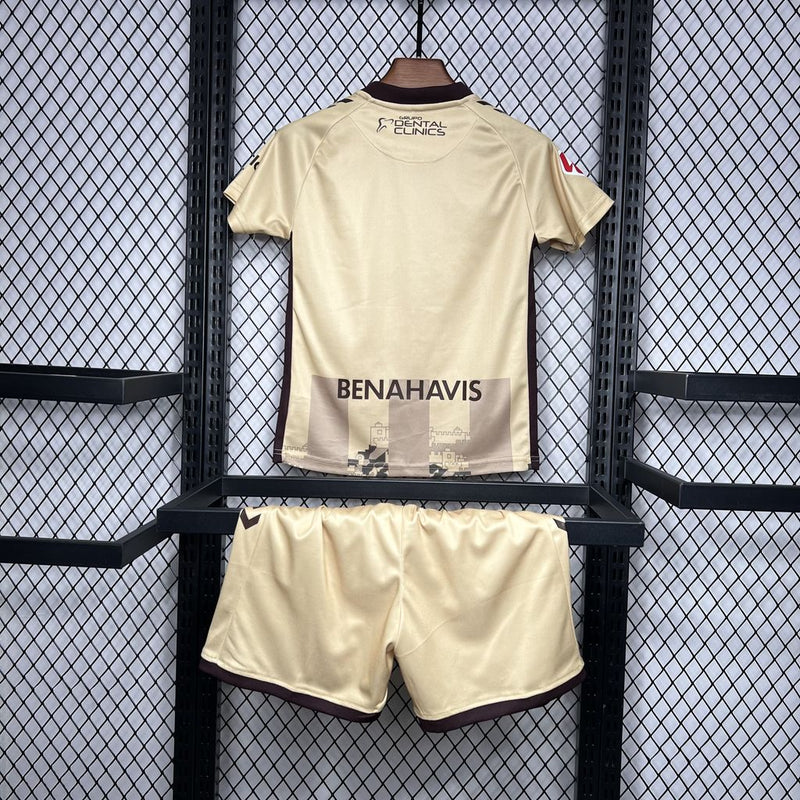 CAMISETA MÁLAGA III 24/25 CONJUNTO INFANTIL