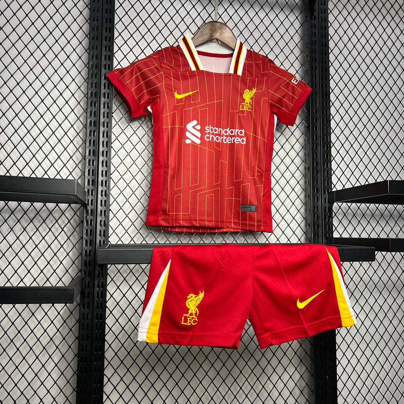 CAMISETA LIVERPOOL I 24/25 CONJUNTO INFANTIL