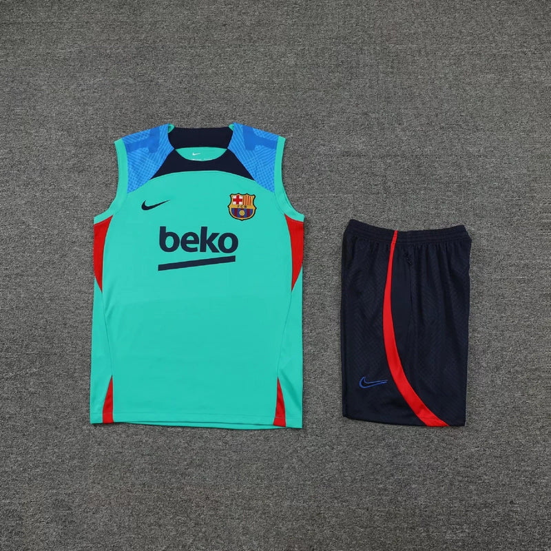 BARCELONA CONJUNTO ENTRENAMIENTO I SIN MANGAS 23/24 HOMBRE