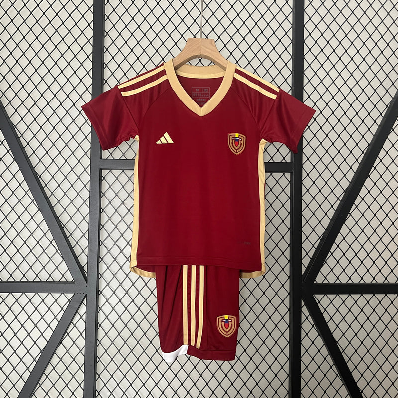 CAMISETA VENEZUELA I COPA AMÉRICA 2024 CONJUNTO INFANTIL