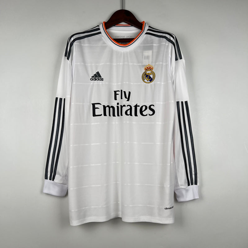 CAMISETA REAL MADRID I 13/14 HOMBRE (RETRO) MANGA LARGA