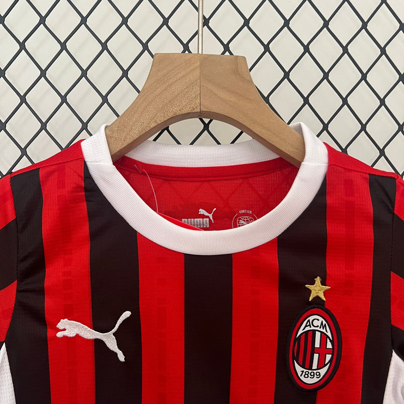 CAMISETA MILAN I 24/25 CONJUNTO INFANTIL