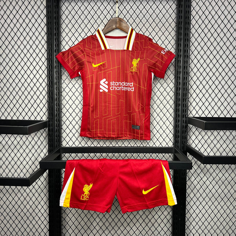 CAMISETA LIVERPOOL I 24/25 CONJUNTO INFANTIL